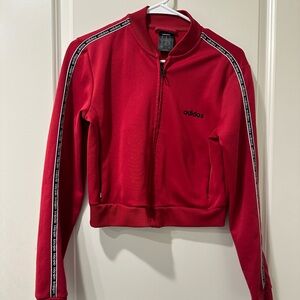 Adidas cropped top jacket